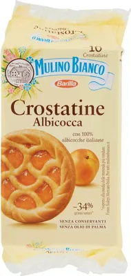 Produktbild von Mulino Bianco Kuchen Crostatina Albicocca Aprikose brioche kekse 400g cookies