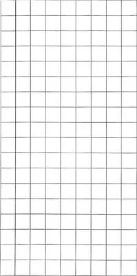 Produktbild von Rankgitter PLUS Stahl 90 x 180 cm Maschenweite 10 x 10 cm mit schwarzem Rand