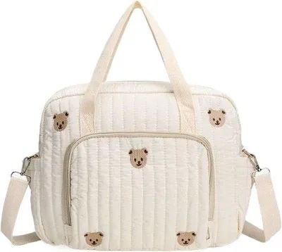 Produktbild von Wickeltasche - Babytasche - Unterwegs - Viel Stauraum - 35 x 10 x 29 cm - Schwarz