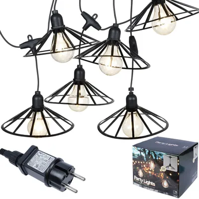 Immagine prodotto di Vilde catena luminosa da giardino illuminazione da giardino ghirlanda da esterno catena luminosa ghirlanda 6 luci LED