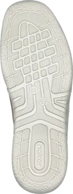 Produktbild von Rieker Herren Schnürschuh extra weit Reißverschluss 03500, Größe:45 EU, Farbe:Braun