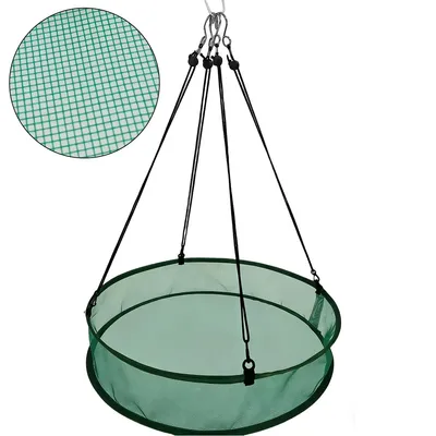 Produktbild von Vogelfutter-Auffangschale für Vogelhäuser, mit verstellbarer Aufhängung, ideal für Garten, Balkon und Außenbereich