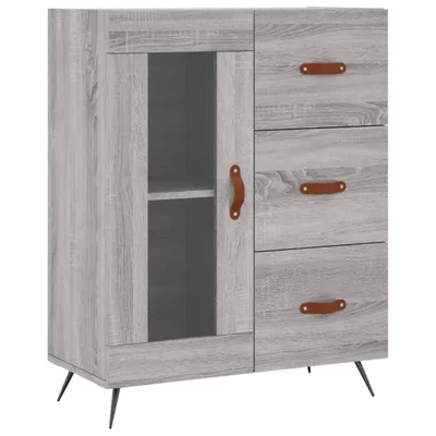 Produktbild von Sideboard Grau Sonoma 69,5x34x90 cm Holzwerkstoff