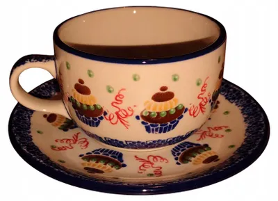 Produktbild von Ceramika Artystyczna Tasse mit Untertasse 768 1597 - 200ml Keramik
