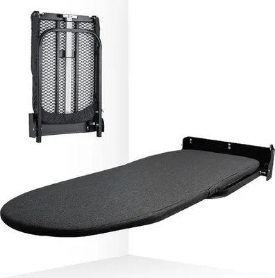 Produktbild von Famanu Bügelbrett Wandmontage - 92 x 32 cm, klappbar, platzsparend