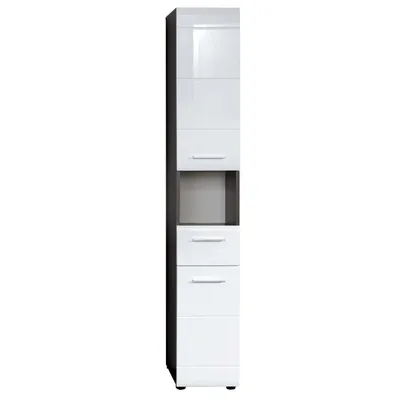 Produktbild von Vertikale Badewannenorganisation Weiss Hochglanz 30x182cm