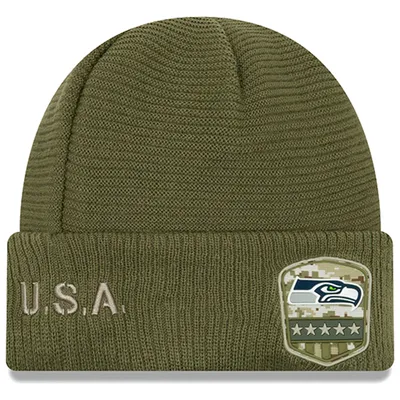 Produktbild von NFL Wollmütze Seattle Seahawks Salute to Service Mütze Sideline 2019 NewEra