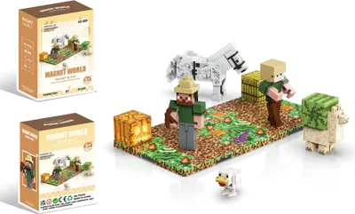 Obrázek produktu pro Stavebnice Magnet World Farmářský set