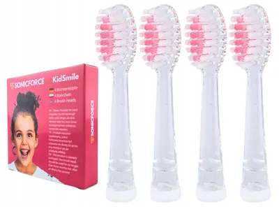 Produktbild von SonicForce Ersatzbürstenköpfe Sonic Zahnbürste Kinder 4+