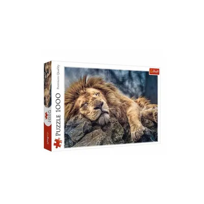 Produktbild von Puzzle 1000 Teile - Schlafender Löwe
