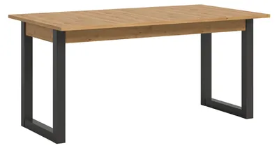 Produktbild von Esstisch Seattle | ausziehbar | Artisan Eiche / grau | 150(190)x80