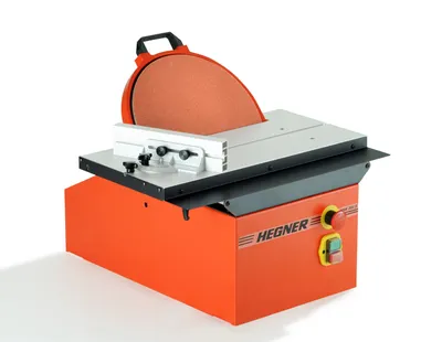 Produktbild von Hegner Scheibenschleifmaschine HSM 300S schwenkbar Gehrungsanschlag 0-45èƒÂ€Âš°