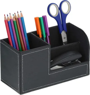 Image de Organiseur de bureau en cuir artificiel