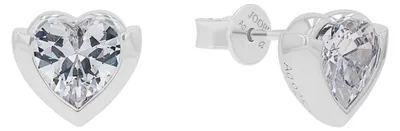 Produktbild von JOOP! Damen Ohrstecker Herz 2039691 Silber 925 Zirkonia synth.