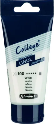 Immagine prodotto di Schmincke College Linol White 75ml 39100013 Colore per linografia