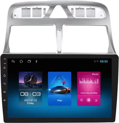 Immagine prodotto di Autoradio con Bluetooth e CarPlay – Compatibile con Apple e Android – Impianto stereo – Sistema di navigazione – Per Nissan Juke YF15 (2010–2014)