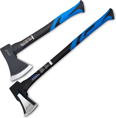 Two axes are displayed against a white background.