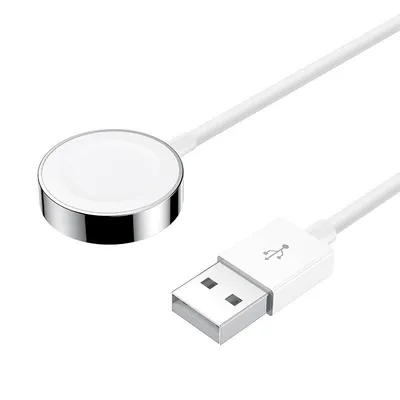 Obrázok produktu pre Bezdrôtová nabíjačka Joyroom Kompatibilná s hodinkami Apple Watch 1,2 m nabíjací kábel v bielej farbe