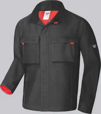 Produktbild von BP® Arbeitsjacke anthrazit/schwarz, Gr. 56/58n