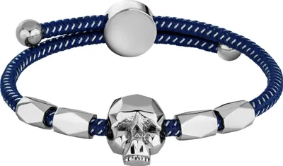 Produktbild von Police Herren Armband Totenkopf PJ26554BLN.02