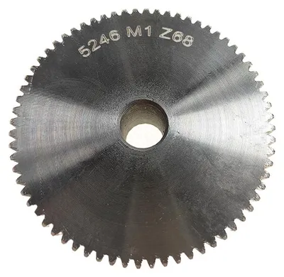 Image de Roue dentée, module 1, Z=68, avec moyeu - - Ozdowski
