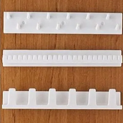 Image de 9Pcs/Set Hanging Jewelry Rack Self Adhesive Jewelry Hook Wall Hanger for Necklace Bracelet
