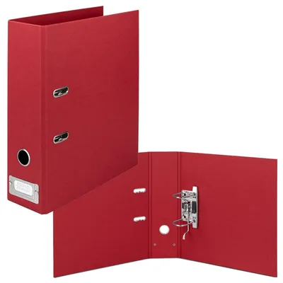 Produktbild von Ordner m. Hebelmech. S.O.H.O. rot breit 80mm