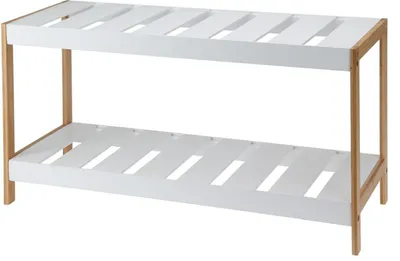 Obrázek produktu pro BOTNÍK Giselda z bílého bambusu 70 x 26 x 36 cm, MDF BAMBUS