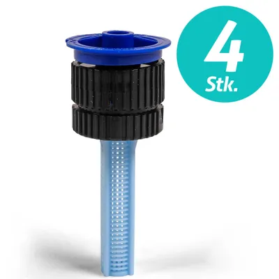 Produktbild von 4 Stk. Rain Bird Düse 10-VAN Strahlanstieg 10°, blau