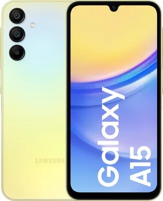 Produktbild von Samsung Galaxy A15 128 GB Dual-Sim Yellow Neu