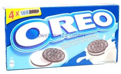 Obrázek produktu pro OREO Gebäck 749615 Vanillecremefüllung 176g