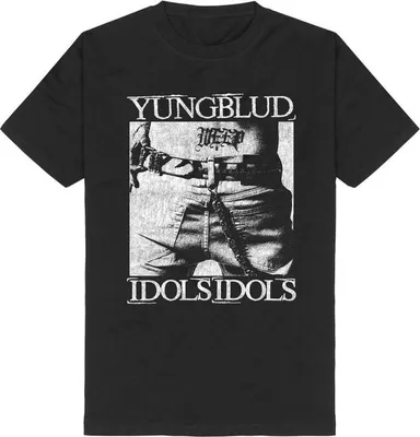 Produktbild von Yungblud T-Shirt Herren Idols Bootleg schwarz Band-Merch, Bands 100% Baumwolle XL