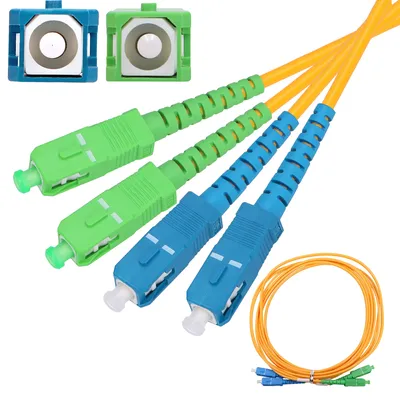 Obrázok produktu pre Extralink SC/APC-SC/UPC Patchcord jednovidový, duplexný, G652D, 3 mm, 10 m