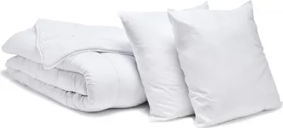 Image de Bleu Calin Pack Anti-Acariens Couette 220x240cm + 2 Oreillers 60x60cm