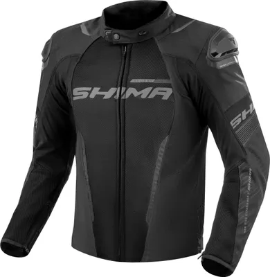 Produktbild von SHIMA Solid 2.0 Vented wasserdichte Motorrad Textiljacke, schwarz, 3XL