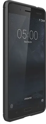 Produktbild von Nokia 5 TPU Case Carbon Fiber Optik Brushed Schutz Hülle Schwarz