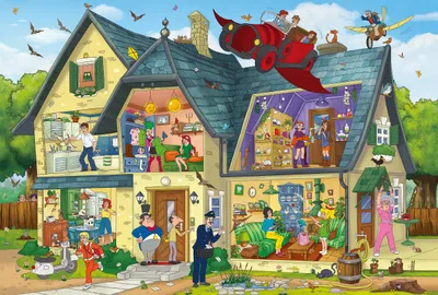 Image de 100 pièces Schmidt Spiele Kinder Puzzle Bibi Blocksberg is was los ! 56151