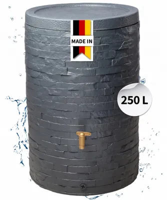 Immagine prodotto di 4rain ARONDO serbatoio per pioggia 250 litri grigio grafite, Immagine generata dall'IA
