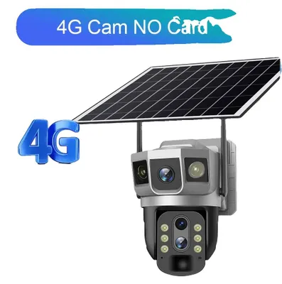 Zdjęcie produktu dla Kamera monitorująca, łączność 4G, automatyczne śledzenie, kamera 4G bez karty