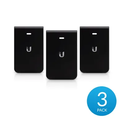 Zdjęcie produktu dla Ubiquiti IW-HD-BK-3, UniFi In-Wall HD AP, Czarny, Ubiquiti Networks, 3 szt.