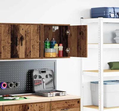 Immagine prodotto di Pensile per Garage Legno Antico in Legno Multistrato