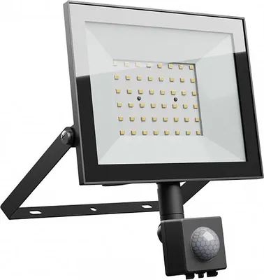 Immagine prodotto di Proiettore LED 50W bianco neutro NOCTIS LUX 4 nero con sensore PIR IP44 230V