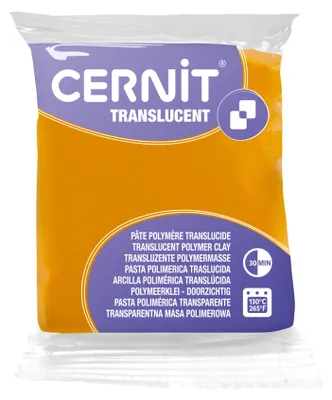 Produktbild von Cernit Translucent 56 G Bernstein