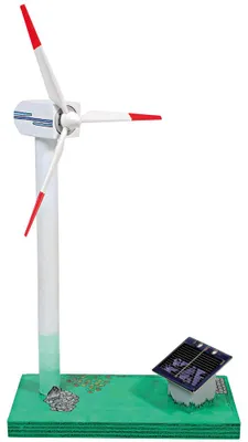 Immagine prodotto di fiammiferi21 generatore eolico con azionamento solare kit da laboratorio per bambini e ragazzi