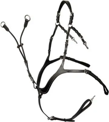 Obrázek produktu pro Harry's Horse Deluxe Breastplate Black Cob Black Cob