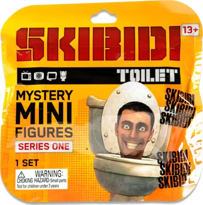 Produktbild von Skibidi Toilet 6Cm Mini Figuren Blindbag, 13 Jahr(e), Mehrfarbig