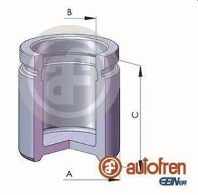 Produktbild von AUTOFREN SEINSA D025554 Kolben, Bremssattel x