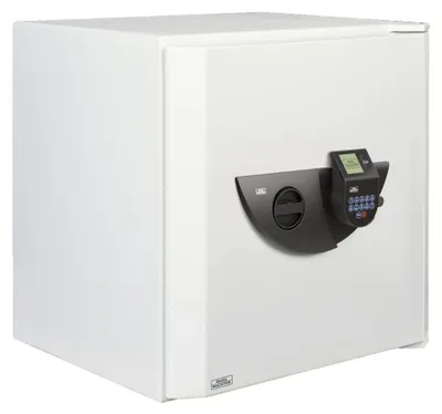 Produktbild von BURG WÄCHTER Tresor WS Office 826 E FP Sicherheitsstufe 2 nach EN 1143-1 lichtgrau 78,0 x 55,4 x 148,6 cm