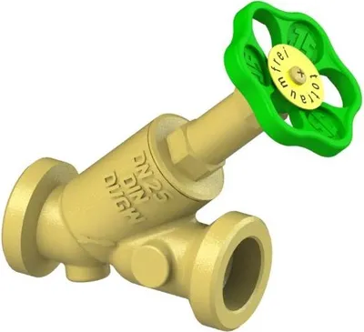 Obrázek produktu pro Js Volnoprůtokový Ventil, S Vnějším Závitem, O.entl., N.st.sp, Dn20, Ag1 1/4, Dvgw