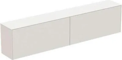 Produktbild von Waschtischplatte CONCA ohne Ausschnitt, 2387x373mm weiß matt weiß matt